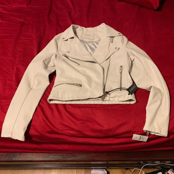 Blank NYC faux leather jacket